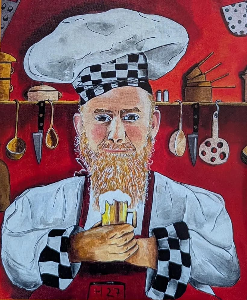 Thomas, le pizzaïolo de Pizza Hangar 27